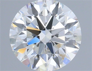 Picture of Natural Diamond 0.40 Carats, Round with Excellent Cut, H Color, VVS1 Clarity and Certified by GIA