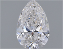 Natural Diamond 0.70 Carats, Pear with  Cut, F Color, IF Clarity and Certified by GIA