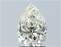 Natural Diamond 1.51 Carats, Pear with  Cut, K Color, VS1 Clarity and Certified by IGI