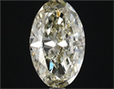 Natural Diamond 2.01 Carats, Oval with  Cut, M Color, SI2 Clarity and Certified by GIA