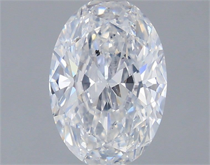 Picture of Natural Diamond 1.01 Carats, Oval with  Cut, D Color, SI2 Clarity and Certified by GIA
