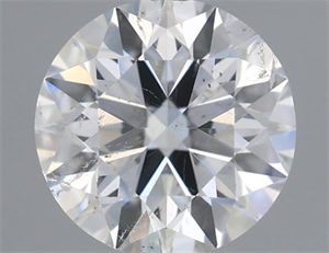 Picture of Natural Diamond 0.70 Carats, Round with Excellent Cut, F Color, I1 Clarity and Certified by GIA