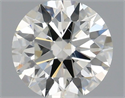 Natural Diamond 0.40 Carats, Round with Excellent Cut, I Color, SI2 Clarity and Certified by IGI