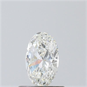 Diamante Natural 0.60 quilates, Ovalado , Color H, claridad SI1 y certificado GIA