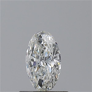 Picture of Natural Diamond 0.54 Carats, Oval with  Cut, G Color, VS2 Clarity and Certified by GIA