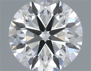 Foto Diamante Natural 0.51 quilates, Redondo , Color H, claridad VVS2 y certificado GIA de