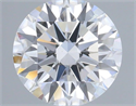 Diamante Natural 0.52 quilates, Redondo , Color F, claridad VVS2 y certificado GIA