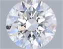 Diamante Natural 0.52 quilates, Redondo , Color F, claridad VVS2 y certificado GIA