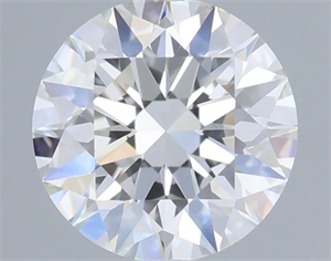 Foto Diamante Natural 0.52 quilates, Redondo , Color F, claridad VVS2 y certificado GIA de