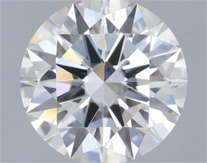 Picture of Natural Diamond 1.02 Carats, Round with Excellent Cut, I Color, VS2 Clarity and Certified by GIA