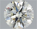 Diamante Natural 0.40 quilates, Redondo , Color J, claridad VS2 y certificado IGI