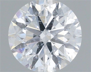 Picture of Natural Diamond 0.46 Carats, Round with Excellent Cut, E Color, I1 Clarity and Certified by GIA