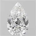 Diamante Natural 2.51 quilates, De pera , Color F, claridad VS1 y certificado GIA