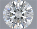 Natural Diamond 0.70 Carats, Round with Excellent Cut, J Color, SI2 Clarity and Certified by GIA