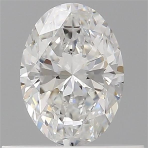 Picture of Natural Diamond 0.46 Carats, Oval with  Cut, E Color, VVS1 Clarity and Certified by GIA