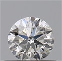 Natural Diamond 0.40 Carats, Round with Very Good Cut, J Color, VS1 Clarity and Certified by GIA