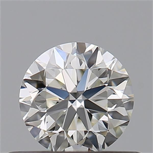 Picture of Natural Diamond 0.40 Carats, Round with Very Good Cut, J Color, VS1 Clarity and Certified by GIA