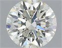 Natural Diamond 0.80 Carats, Round with Excellent Cut, K Color, VVS1 Clarity and Certified by IGI