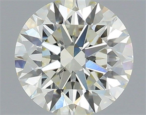 Picture of Natural Diamond 0.80 Carats, Round with Excellent Cut, K Color, VVS1 Clarity and Certified by IGI