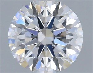 Picture of Natural Diamond 0.45 Carats, Round with Excellent Cut, D Color, VVS1 Clarity and Certified by GIA