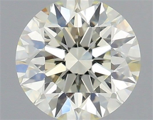 Picture of Natural Diamond 0.43 Carats, Round with Excellent Cut, K Color, VS2 Clarity and Certified by IGI