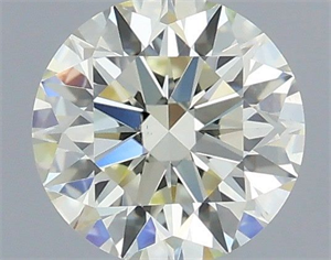 Picture of Natural Diamond 0.40 Carats, Round with Excellent Cut, L Color, VS2 Clarity and Certified by IGI