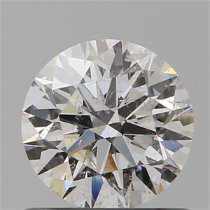 Picture of Natural Diamond 0.71 Carats, Round with Excellent Cut, F Color, SI2 Clarity and Certified by IGI