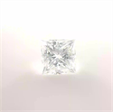 Natural Diamond 0.81 Carats, Princess with  Cut, E Color, VS2 Clarity and Certified by GIA