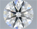 Natural Diamond 0.50 Carats, Round with Excellent Cut, G Color, I1 Clarity and Certified by IGI