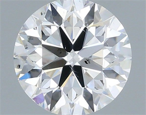 Foto Diamante Natural 0.50 quilates, Redondo , Color E, claridad SI1 y certificado IGI de