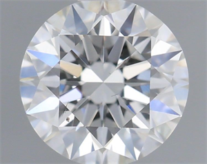 Picture of Natural Diamond 0.56 Carats, Round with Excellent Cut, E Color, VS2 Clarity and Certified by IGI