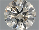 Natural Diamond 0.80 Carats, Round with Excellent Cut, L Color, SI1 Clarity and Certified by IGI