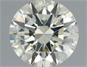 Diamante Natural 0.73 quilates, Redondo , Color N, claridad VVS2 y certificado IGI