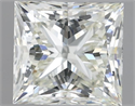 Natural Diamond 1.50 Carats, Princess with  Cut, J Color, VS2 Clarity and Certified by IGI
