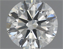 Diamante Natural 0.70 quilates, Redondo , Color J, claridad VVS1 y certificado IGI