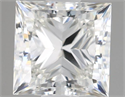 Natural Diamond 1.20 Carats, Princess with  Cut, H Color, VVS2 Clarity and Certified by IGI