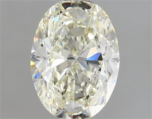 Foto Diamante Natural 1.30 quilates, Ovalado , Color J, claridad IF y certificado IGI de