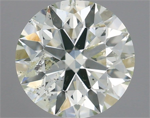 Picture of Natural Diamond 1.00 Carats, Round with Excellent Cut, J Color, I1 Clarity and Certified by IGI