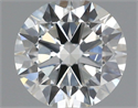 Natural Diamond 0.50 Carats, Round with Excellent Cut, H Color, SI1 Clarity and Certified by IGI