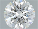 Natural Diamond 0.50 Carats, Round with Excellent Cut, H Color, SI1 Clarity and Certified by IGI
