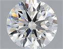 Diamante Natural 0.57 quilates, Redondo , Color H, claridad VS1 y certificado IGI