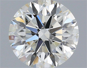 Foto Diamante Natural 0.53 quilates, Redondo , Color H, claridad SI1 y certificado IGI de