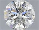 Natural Diamond 0.50 Carats, Round with Excellent Cut, H Color, SI2 Clarity and Certified by IGI