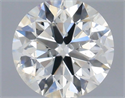 Natural Diamond 0.50 Carats, Round with Excellent Cut, H Color, SI2 Clarity and Certified by IGI