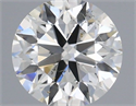 Natural Diamond 0.50 Carats, Round with Excellent Cut, H Color, SI1 Clarity and Certified by IGI