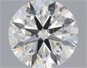Diamante Natural 0.54 quilates, Redondo , Color H, claridad SI1 y certificado IGI