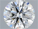 Natural Diamond 0.50 Carats, Round with Excellent Cut, I Color, VS1 Clarity and Certified by IGI