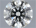 Natural Diamond 0.50 Carats, Round with Very Good Cut, I Color, SI1 Clarity and Certified by IGI