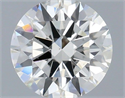 Natural Diamond 0.52 Carats, Round with Excellent Cut, I Color, SI1 Clarity and Certified by IGI