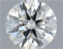 Natural Diamond 0.50 Carats, Round with Excellent Cut, I Color, SI2 Clarity and Certified by IGI